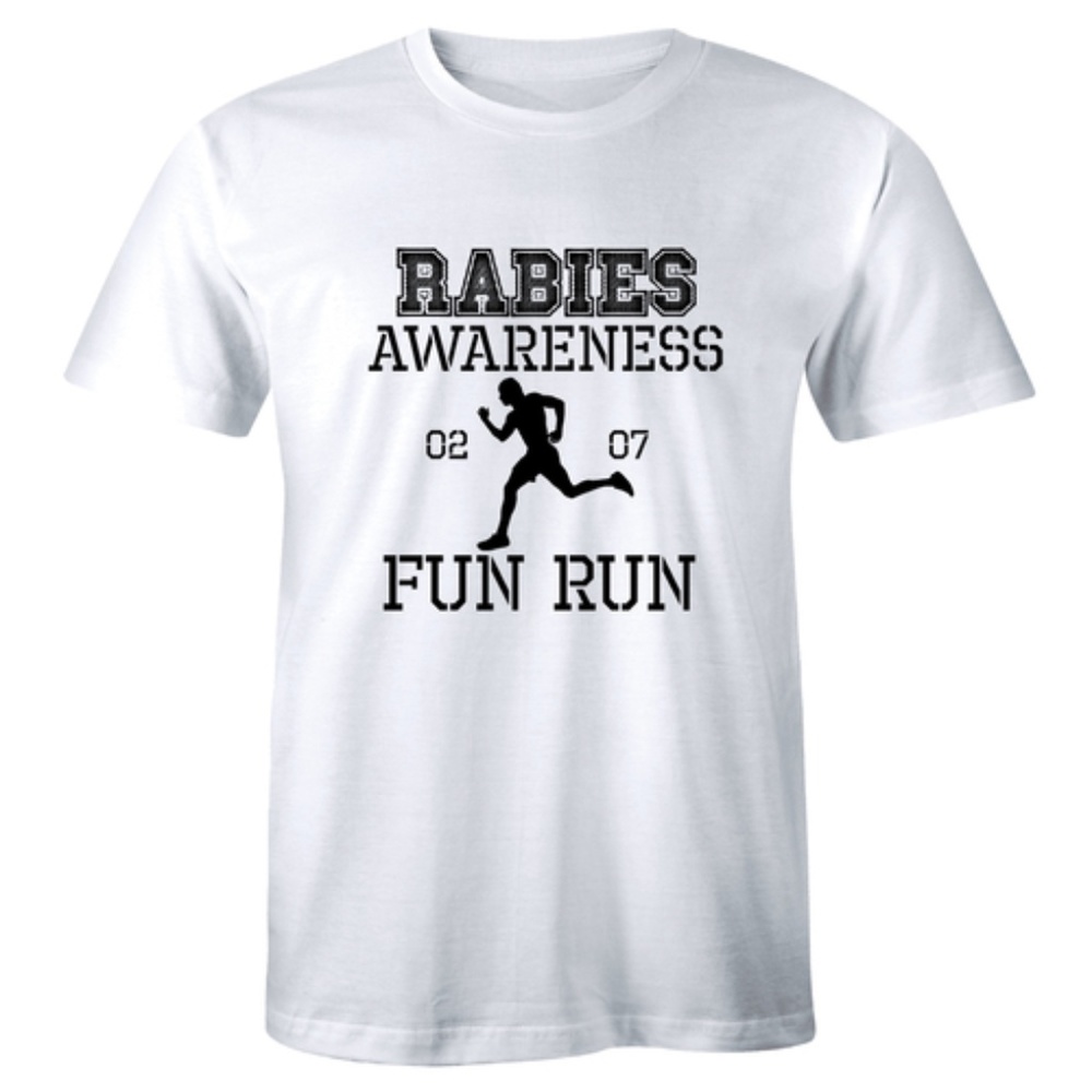 Rabies Awareness 2007 Fun Run Scott TV T-shirt Tee